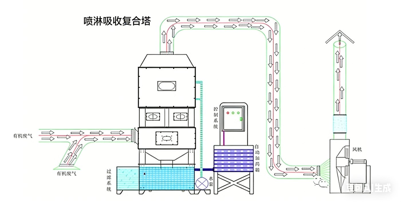 喷淋洗涤塔